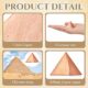 Solid Copper Pyramid