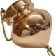 Pure Copper Shirodhara Pot Ayurvedic Equipment with Control Valve and Brass Chain