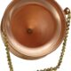 Pure Copper Shirodhara Pot Ayurvedic Equipment with Control Valve and Brass Chain