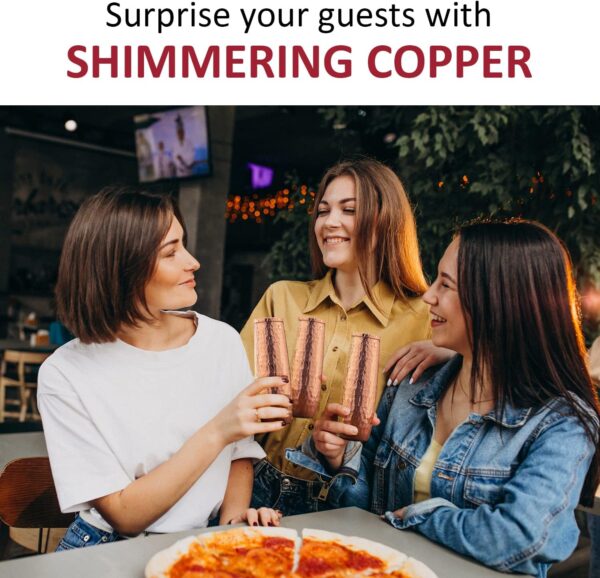 71X9fL42sPL._AC_SL1500_ Copper flute Moscow mule hammered stemless champagne glass of solid copper
