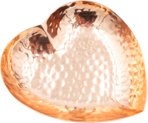 Heart Hammered Bowl for Mothers Day, Wedding, Anniversary, Valentines Day