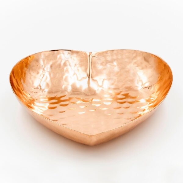 Heart Hammered Bowl for Mothers Day, Wedding, Anniversary, Valentines Day