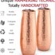 71oIjlg06fL._AC_SL1500_ Copper flute Moscow mule hammered stemless champagne glass of solid copper