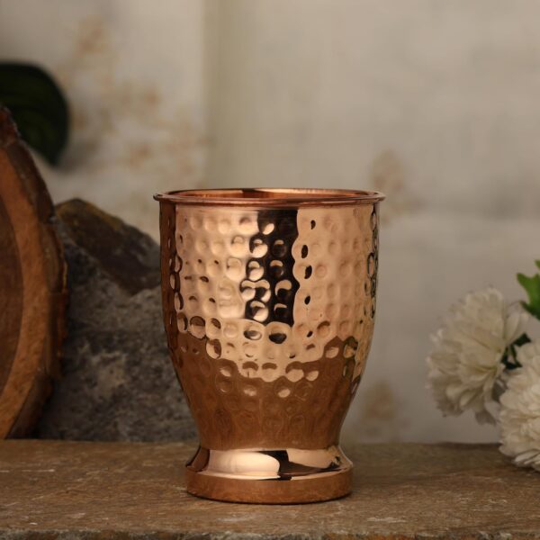 Hammered Copper Tumbler