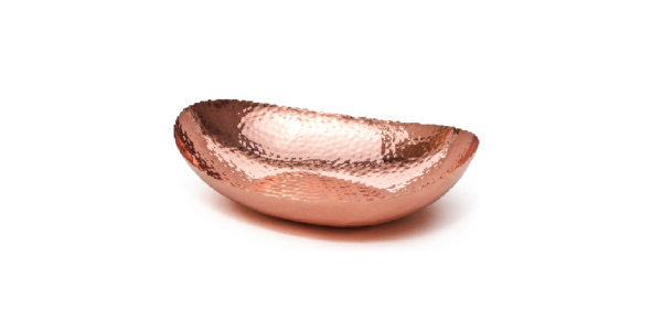 Hammered Bowls for Entryway Table, Fruit & Potpourri Bowl for Centrepiece