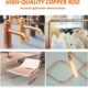 Version 1.0.0 Copper Round Rod, 1 Meter Length, Diameter Range 2mm-16mm, Easy-to-Process Metal Rod for Crafting, DIY, Industrial Applications