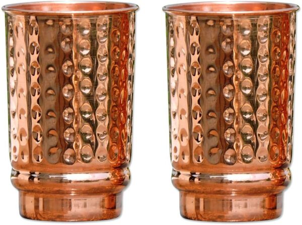Hammered Copper Tumblers