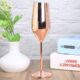 7a Copper Plated Stainless Steel Wine/Flutes Glasses