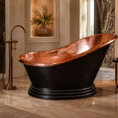 Black Copper Bathtub