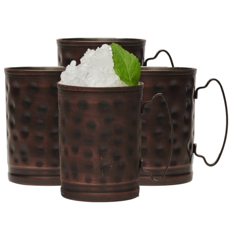 Antique Moscow Mule Mugs with Handle