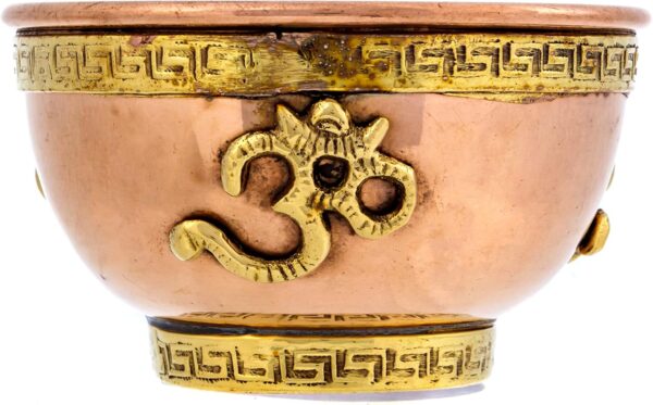 Copper Bowl - Offering Bowl for Altar or Ritual Use - Incense Holder, Home Decor - 3 Inches Wide