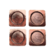81IYrhRN0HL._AC_SL1426_ Square Bottle Coaster, Hand Hammered 100% Pure Copper, 5.5 inch