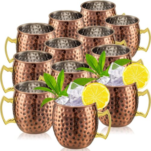 Antique Copper Moscow Mule Mugs