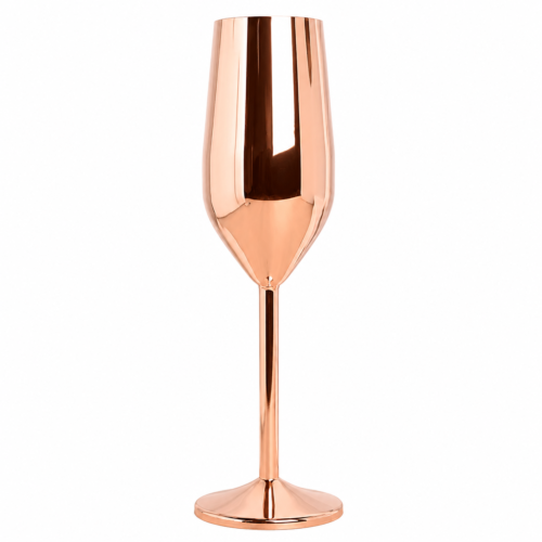 Copper Plated Stainless Steel Wine/Flutes Glasses