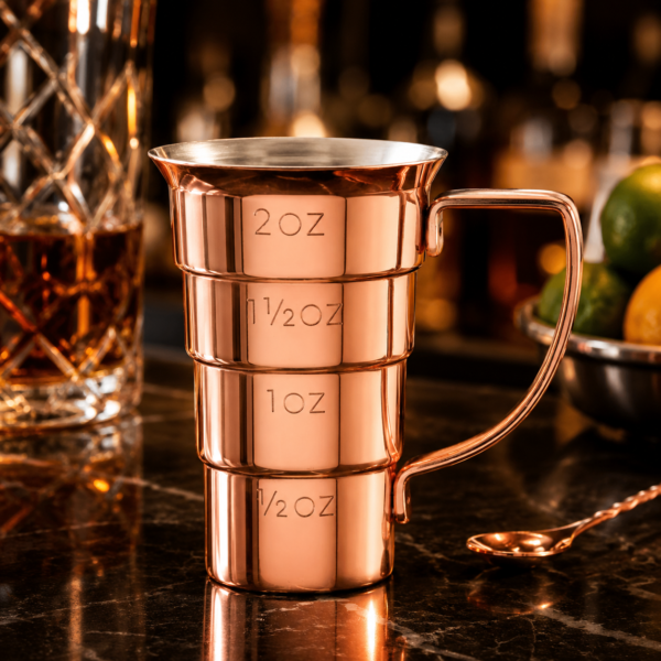 Stepped Jigger (15ml-60ml) Copper