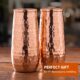 91N47OxpyIL._AC_SL1500_ Copper flute Moscow mule hammered stemless champagne glass of solid copper