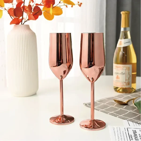 Hd457b179981e47969315411526139522z Copper Plated Stainless Steel Wine/Flutes Glasses