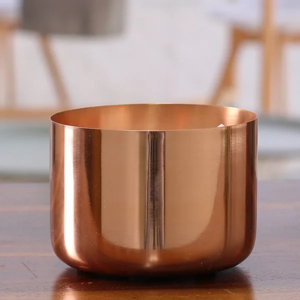 Decorative Copper Flower Pot