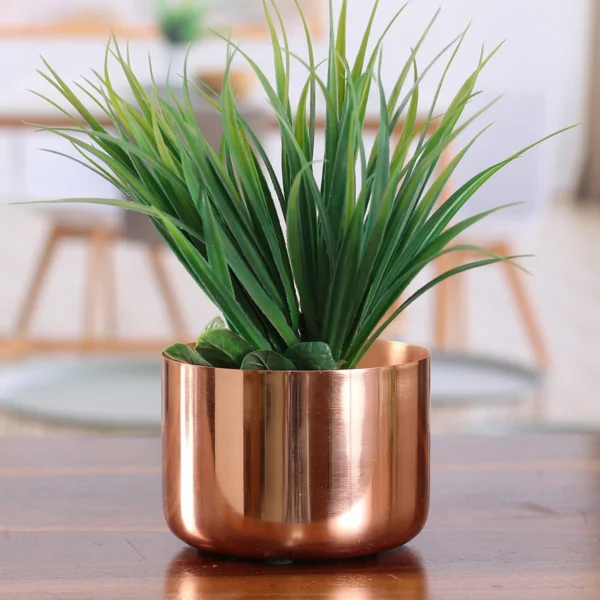 Decorative Copper Flower Pot