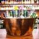 Insulated Copper Double Walled Ice Tub For Parties
