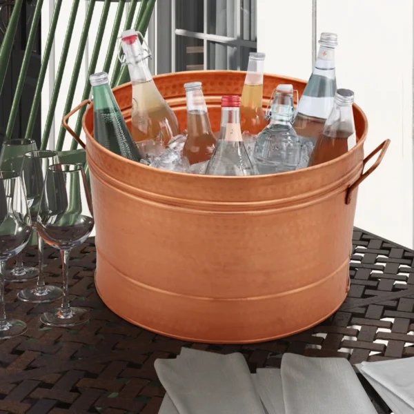 Copper Beverage Party Tub