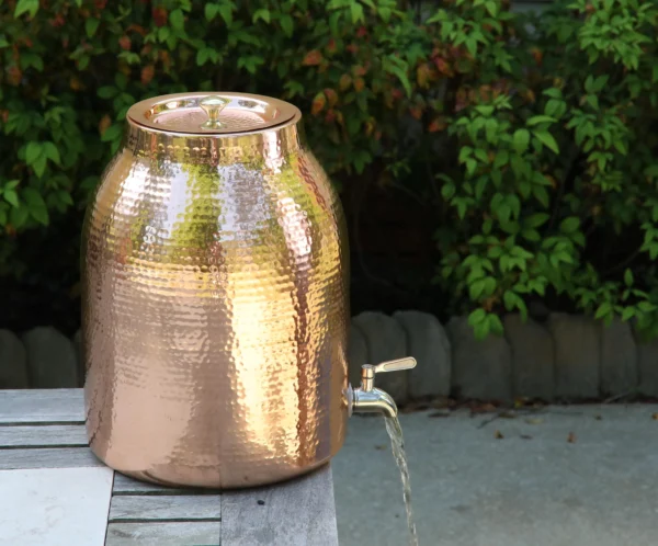 Handmade Hammered Pure Copper Water Dispenser