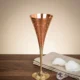 NJ-2209 Hand Engraved Copper Wine Goblet | Rustic Ayurvedic Drinkware | Handmade Copper Cup | Vintage Style