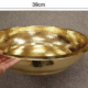 Hammered Golden Pedicure Bowl