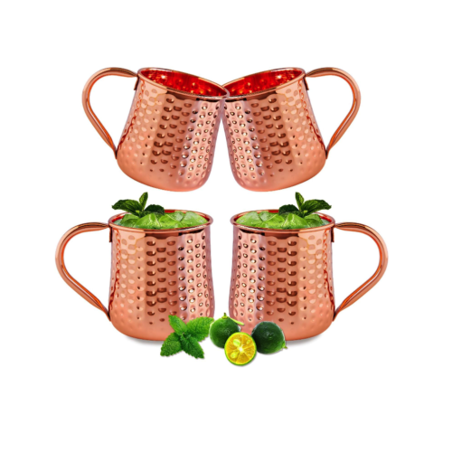 Moscow Mule Pure Copper Mugs Belly Shape