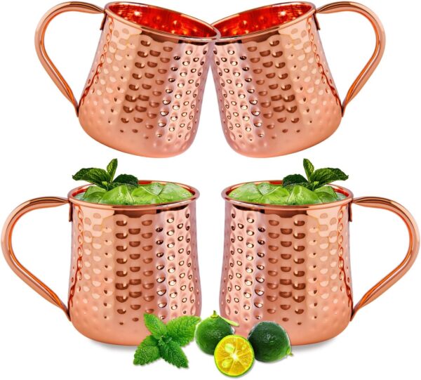 Moscow Mule Pure Copper Mugs Belly Shape