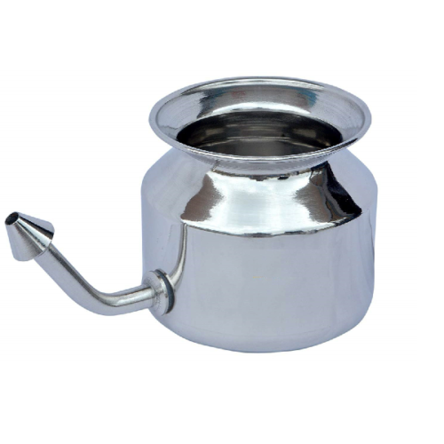 304 Stainless Steel Neti Pot for Nasal Irrigation