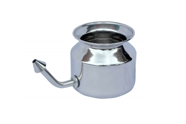 304 Stainless Steel Neti Pot for Nasal Irrigation