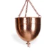 Pure Copper Shirodhara Pot Ayurvedic Equipment with Control Valve and Brass Chain