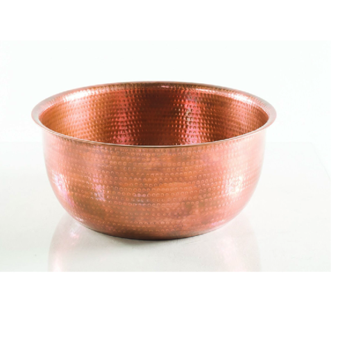 Hammered Copper Pedicure Bowl