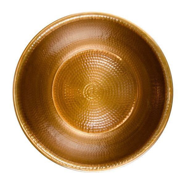 Hammered Copper Pedicure Bowl