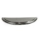 Hammered Stainless Steel Pedicure Bowl with Foot Rest