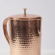 Pure Copper Hammered Jug Copper Pitcher 1000 ml