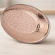 Hammered Oval Dish Server Platter