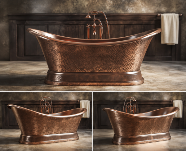Copper Bathtub (Matte Finish)