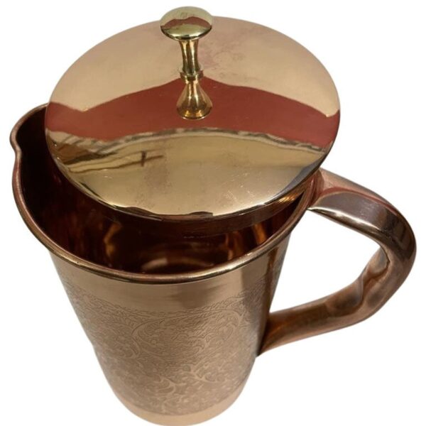Pure Copper Jug Copper Pitcher 1000 ml