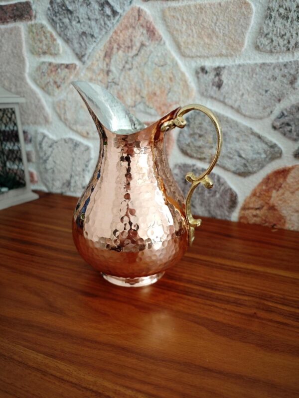 Pure Copper Hammered Jug Copper Pitcher