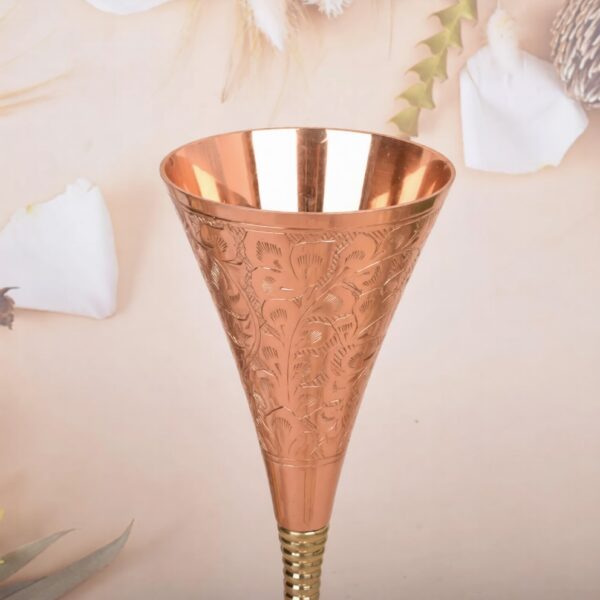 il_1588xN.7006702079_5ttf-ezremove Hand Engraved Copper Wine Goblet | Rustic Ayurvedic Drinkware | Handmade Copper Cup | Vintage Style