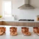 Handmade Hammered Copper Tea Light container: Wedding Gift Decor