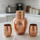 Handmade Copper Water Jug Pitcher Set | Ayurveda Drinkware