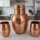 Handmade Copper Water Jug Pitcher Set | Ayurveda Drinkware