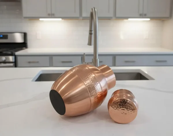 Handmade Copper Water Jug Pitcher Set | Ayurveda Drinkware