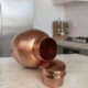 Handmade Copper Water Jug Pitcher Set | Ayurveda Drinkware