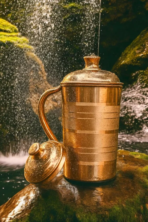 Pure Copper Hammered Jug Copper Pitcher 1000,2000 ml