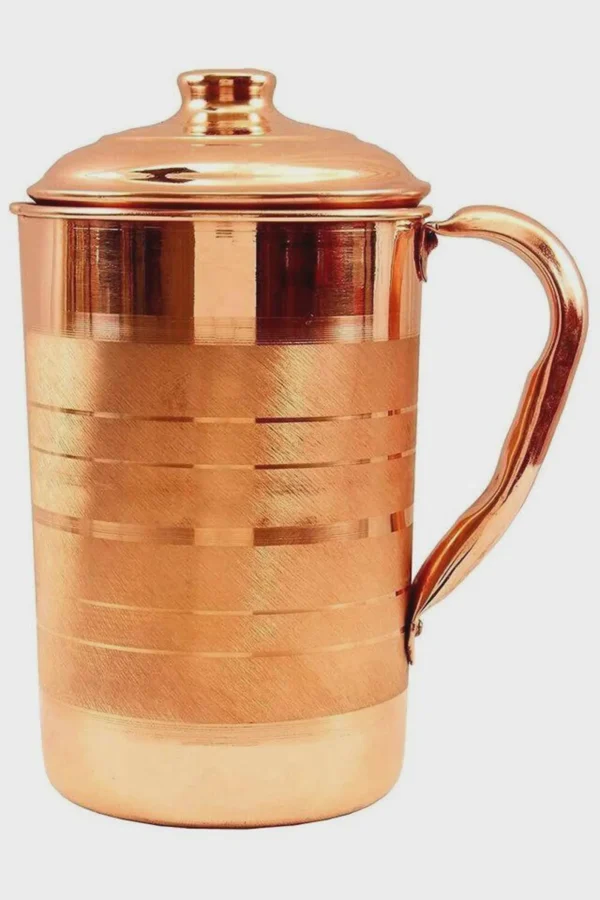 Pure Copper Hammered Jug Copper Pitcher 1000,2000 ml