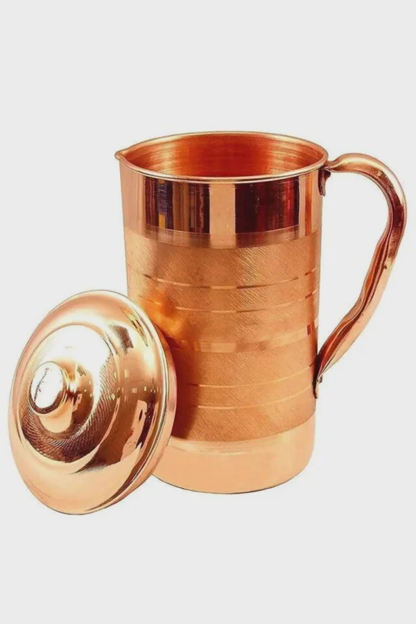 Pure Copper Hammered Jug Copper Pitcher 1000,2000 ml
